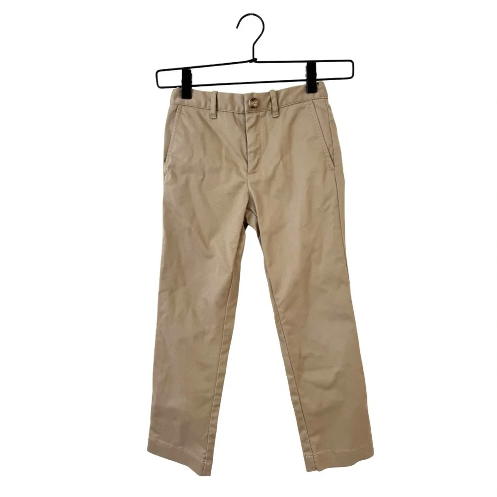 Brown Bowen Co. Boys 6 Palmetto Sport Chino Pants Khaki Tan Classic Prep‎ Luxury